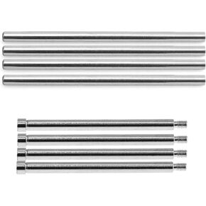 4pcs Hinge Pins 5x96mm and 4pcs 5x74mm M4 Thread for ARRMA Kraton 8S BLX Outcast 8S BLX Upgrade Parts