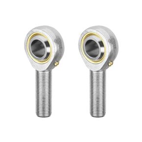 SA14T/K Rod End Bearing,14mm/0.55in Bore Male Thread Right Hand Connector Joint Bearing,Self-Lubricating Male Heim Joint Rod Ends (14mm/0.55in" 2Pcs)