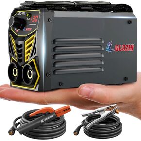 Stick Welder 210Amp Large LED Display Digital Inverter IGBT Welding Machine,110V/220V Dual Voltage Hot Start Portable MMA ARC Welder Machine