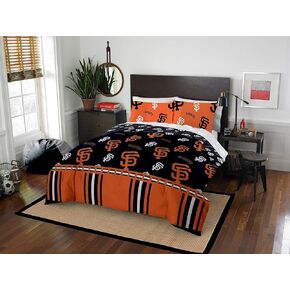 Northwest MLB San Francisco Giants Queen Bed in a Bag Complete Bedding Set #393383534