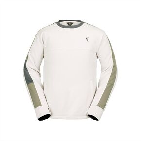 Volcom Men's Standard Hydro Crew Snowboard Ski Fleece, ICE S4, X-Large