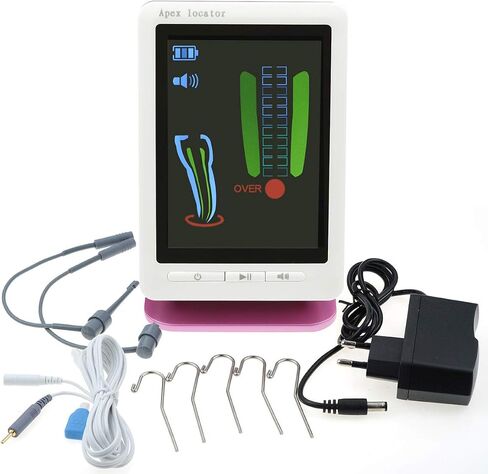 LCD Endodontic Apex Locator Meter+ 2 Tester 5 Lip Hook (Blue) in Saudi Arabia