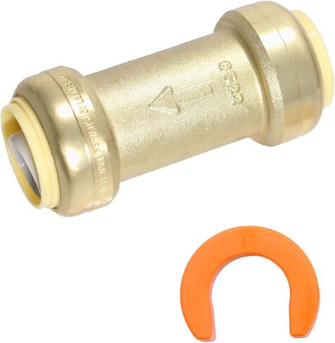 1 Pcs XFITTING Push Fit 1 Inch x 1 Inch Push Fit Check Valve, 28-4-5=1XX in Saudi Arabia