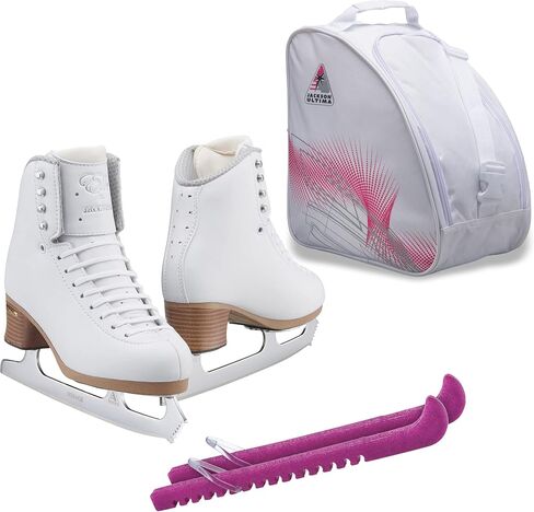 Jackson Ultima Figure Ice Skates for Women and Girls Bundle with Bag and/or Guardog Skate Guards in Kuwait