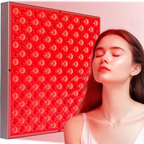 Red Light Lamp, CLMTAS 45W Panel with 660nm ＆ 850nm Near-Infrared Light Combo, for Body, Festival Gift in Saudi Arabia