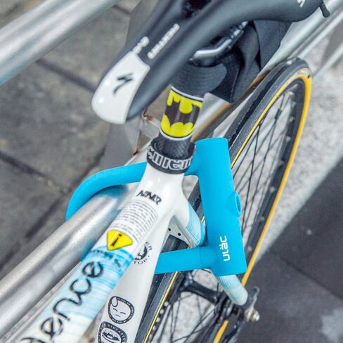 Brooklyn Featherweight Bike U-Lock, with Transportation Bracket System for Versatile Carrying in Kuwait