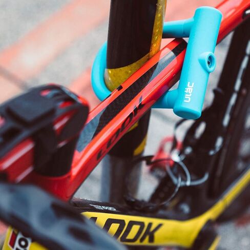 Brooklyn Featherweight Bike U-Lock, with Transportation Bracket System for Versatile Carrying in Kuwait