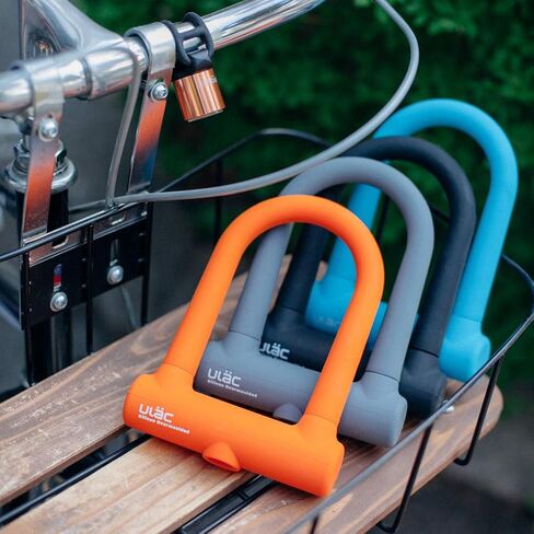 Brooklyn Featherweight Bike U-Lock, with Transportation Bracket System for Versatile Carrying in Kuwait