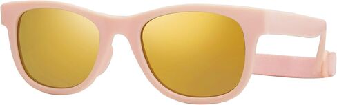 COOLSOME Kids Flexible Polarized UV400 Sunglasses with Strap For Boys Girls Toddler 0-10 in Kuwait