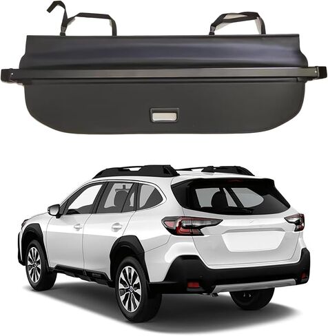 kaungka Protective Cargo Cover Compatible for 2019-2023 Subaru Ascent Durable Black Rear Trunk Shield Retractable in Saudi Arabia