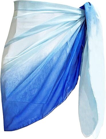 تنورة قصيرة للسيدات من سارونج لتغطية الشاطئ، تنورة شيفون لملابس السباحة، لف سارونج in Kuwait