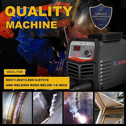 Stick Welder 210Amp Large LED Display Digital Inverter IGBT Welding Machine,110V/220V Dual Voltage Hot Start Portable MMA ARC Welder Machine in Kuwait