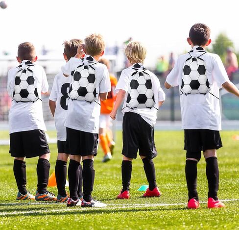 Hahafelt 24 Pcs Team Gifts, Including 12 Pcs Cooling Towels, 12 Pcs Drawstring Backpack Sports Party Favor for Kids Teens Players Athletes Gifts Sport Party Supplies in Kuwait