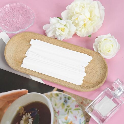500 Pcs Perfume Test Strips, Disposable Perfume Test Paper Fragrance Paper Strips Perfume Essential Oils Tester for Perfume Fragrances Scents Testing in Kuwait