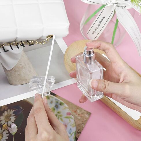 500 Pcs Perfume Test Strips, Disposable Perfume Test Paper Fragrance Paper Strips Perfume Essential Oils Tester for Perfume Fragrances Scents Testing in Kuwait