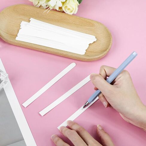 500 Pcs Perfume Test Strips, Disposable Perfume Test Paper Fragrance Paper Strips Perfume Essential Oils Tester for Perfume Fragrances Scents Testing in Kuwait