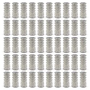 Lag Shield Anchor Long Zinc Alloy Bolts Concrete Anchors, Zinc Alloy Masonry Anchors Hole，1/2 * 1-3/4，1/2 * 3，50pcs (1/2 * 3)