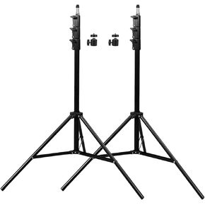 ITOTIN Heavy Duty Photography Light Stand Adjustable Spring Cushioned Lightning Stand Tripod for Lights, Relfectors, Softboxes, Photo Studio, Photographic Equipments- 108in/ 2.75m