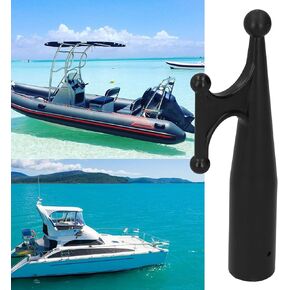 Boat Nylon Mooring Hook, End Head Marine Nylon Hook Lifeboat Hook Boat Hooks For 1in Pole/Tube/Pipe Boat/Kayak/Raft for Docking Telescoping Floating