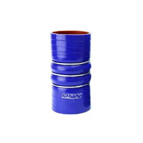 HPS CAC-275-COLD Silicone High Temperature 4-ply Reinforced Charge Air Cooler CAC Hose Cold Side, 100 PSI Maximum Pressure, 6" Length, 2.75" ID, Blue