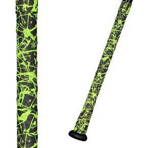 SUPACAZ Super Sticky Kush Splat Neon Yellow 1.1mm Bat Grip
