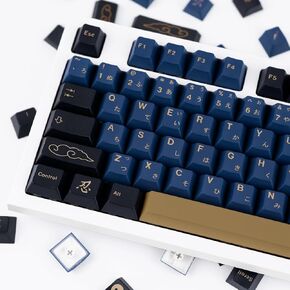 Milky White 114 Keys PBT Keycaps Minimalist Style Custom Keycaps Set Double Shot Cherry Profile Keycaps for ANSI Layout 61/87/104/108 Cherry MX Switches Mechanical Keyboard in Saudi Arabia
