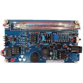 Portable Handle Geiger Counter 0.01 μSv/h DIY Kit Nuclear Radiation Detector with Miller GM Tube Gamma Beta Ray Suit for Arduino