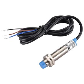 M12 Proximity Sensor, Inductive, Non-Shield Type, LJ12A3-4-Z/BY, 4mm, 10-30VDC, 200mA, PNP NO, 3 Wire, Motion Detector Device