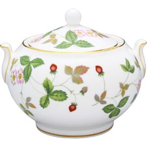 Wedgwood Wild Strawberry Covered Sugar, 6.8 oz, Multi