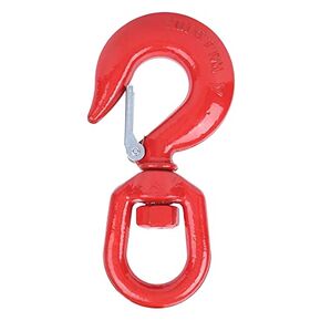 Crane Hook, Swivel Eye Alloy Steel Rigging Lifting Industry Ship Building Round Hook 5T for Industry Ship Building