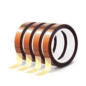Potanro Heat Tape 4 Rolls Adhesive Transfer Tape High Temperature Resistant Tape for Heat Transfer (10mm x 16m)