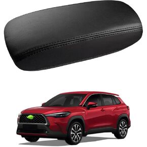 Autorder Center Console Cover for Toyota Prius 2023 2024 Accessories Armrest Cover Anti-Scratch Middle Console Pad Leather Armrest Protector