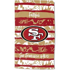 Northwest NFL San Francisco 49ers Beach Towel, 35 x 60, Pocket