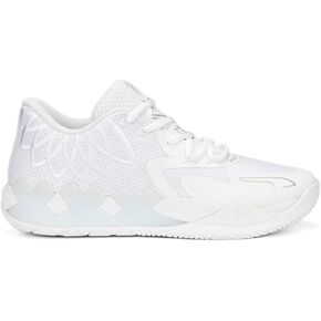 PUMA Womens Mb.01 Lo Basketball Sneakers Shoes - White