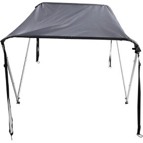 Boat Umbrella, Boat Shade Canopy, Aluminum Alloy Rod 210D Coated Oxford Cloth Sunshade for Inflatable Dinghy Canoe Kayak Boat