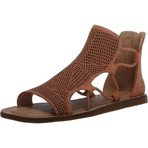 Lucky Brand Women's BARTEGA Flat Sandal, Nine Iron, 7