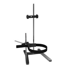 LAB FISH Overhead Stirrer Accessory Kit Includes Aluminum H-Base, Stainless Steel Bracket & Container Clamps