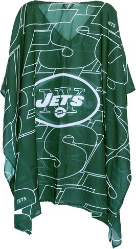 Littlearth Womens NFL Indianapolis Colts Sheer Caftan with Trace Design, Team Color, One Size in Saudi Arabia