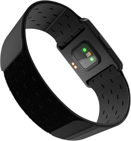 HS800 سوار ذراع مراقب معدل ضربات القلب، Ant+ بلوتوث مستشعر معدل ضربات القلب، IP67 مقاوم للماء سوار بصري مراقب معدل ضربات القلب للرياضة والتمارين، جهاز تتبع اللياقة البدنية HRM قابل لإعادة الشحن in Kuwait