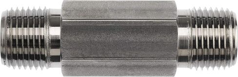 تركيب حلمة فولاذية طويلة مستقيمة من Brennan Industries 5404-N-20X6.000، 1-1/4 بوصة -11-1/2 NPTF × 1-1/4 بوصة -11-1/2 خيط NPTF، 1-1/4 بوصة ذكر NPTF × 1-1/4 بوصة ذكر NPTF in Saudi Arabia