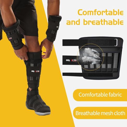 Wrist Arm Weights 6.6/11/22LBS 1 PairWeights, Adjustable Wrist Weights, Removable Wrist Ankle Weights for Men Women, for Fitness, Walking, Jogging, Workout, Running. in Saudi Arabia
