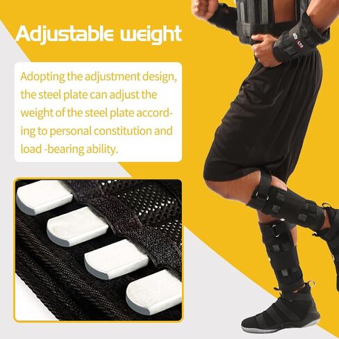 Wrist Arm Weights 6.6/11/22LBS 1 PairWeights, Adjustable Wrist Weights, Removable Wrist Ankle Weights for Men Women, for Fitness, Walking, Jogging, Workout, Running. in Saudi Arabia