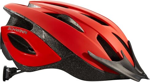 Schwinn Thrasher Bike Helmet for Youth Boys Girls Age 8-14 Years Old, Suggested Fit 55-58cm, Lightweight Microshell Design with Adjustable Side & Chin Strap, CPSC Safety Certified, Sleek, Sporty Style in Kuwait