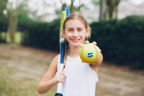 SweetSpot Backyard Homerun Kit | Complete Backyard Softball Set | Includes Strikezone, Plastic Softball Bat, Plastic Softballs, and Field Markers in Saudi Arabia