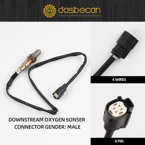 مستشعر الأكسجين Dasbecan المنبع والمصب متوافق مع 2012 2013 2014 Ford Focus 2.0L، 2014 2015 Ford Fusion 1.6LReplaces # 234-5113 234-4575 قطعتان من أجهزة استشعار O2 in Saudi Arabia