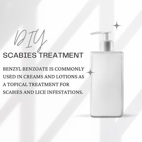 Benzyl Benzoate 1000mL (32 fl oz) High Purity Fragrance/Aroma Compound. Perfect for Cosmetics, Hair & Scalp Products. in Saudi Arabia