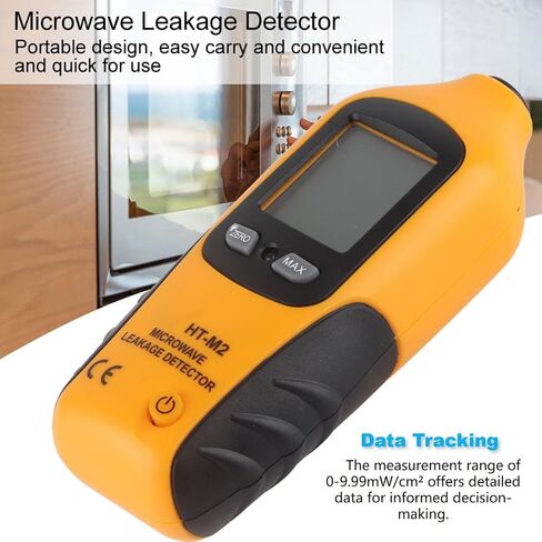 Digital Microwave Detector, HT M2 Microwave Oven Leakage Detector, Radiation Meter, High Fidelity Microwave Detector, Microwave Survey Meter Leak Detector in Saudi Arabia