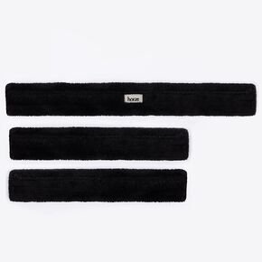 HORZE Narvik Faux-Fur Breastplate Cover Set