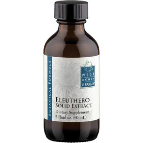 Wise Woman Herbals – Eleuthero Solid Root Extract (Siberian Ginseng) - 2 oz - Adrenal Health Daily Support Promotes Mental Endurance and Healthy Energy Levels - Balanced Mood and Stamina