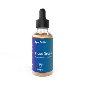Concentrated Floss Drop Serum – 2oz Concentrated Mouth Wash to Use in Water Flosser | Natural Essentials Promotes Good Breath | Organic Drop Provides Good Oral Health (Cherry Flavor)